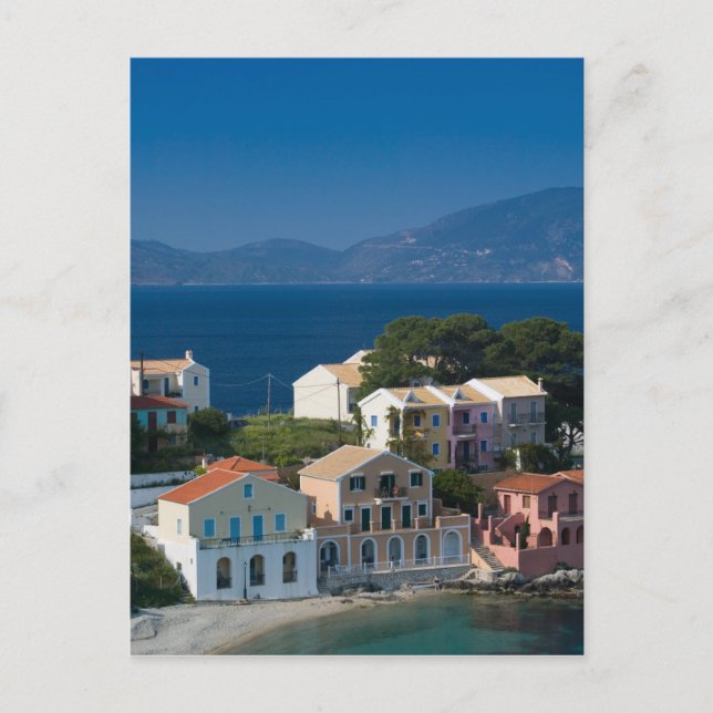 Postal GRECIA, Islas Jónicas, KEFALONIA, Assos: (Anverso)