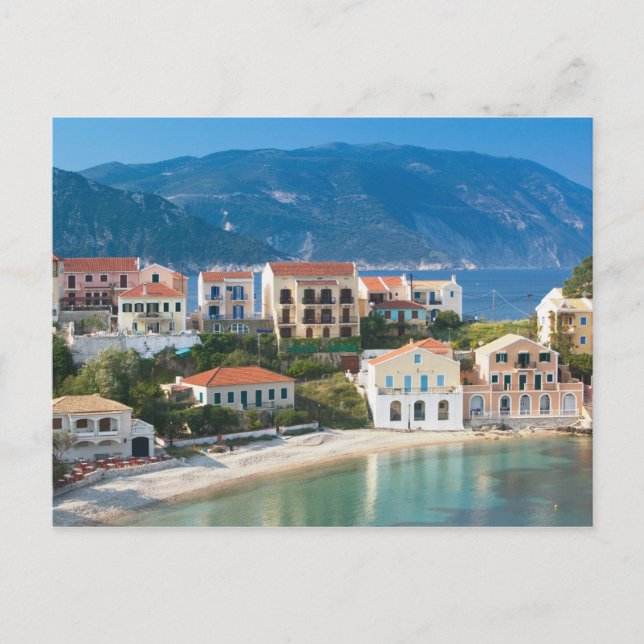 Postal GRECIA, Islas Jónicas, KEFALONIA, Assos: 2 (Anverso)