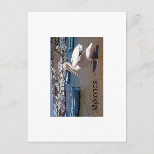 Postal Grecia Mykonos PETROS (St.K. (Anverso)