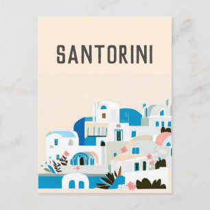 Postal grecia Santorini