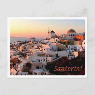 Postal Grecia - Santorini - Thera - Thira - Oia -