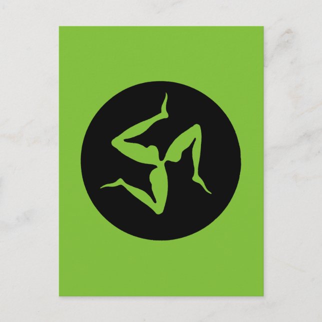 Postal Grecia: Triskelion (Anverso)