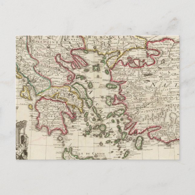 Postal Grecia y Turquía (Anverso)