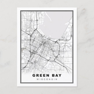 Postal Green Bay Map