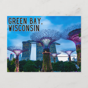 Postal Green Bay Wisconsin Postcard Travel Souvenir