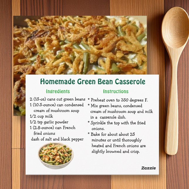 Postal Green Bean Casserole Recipe (Subido por el creador)