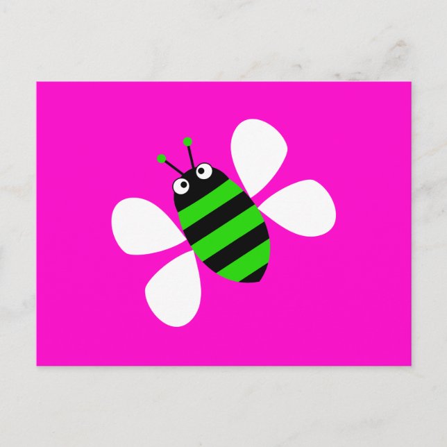 Postal Green Bee (Anverso)