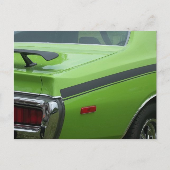 Postal Green Dodge Charger SE Brougham, trimestre posteri (Anverso)
