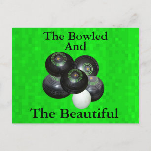 Postal Green Funny Bowl Y Hermoso Diseño De Cuencos,