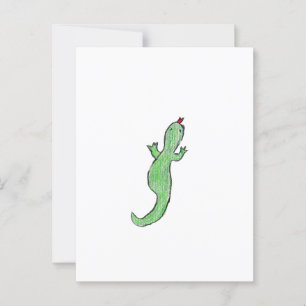 Postal Green Lizzard