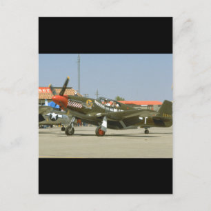 Postal Green P51 Mustang, Left Side_WII Planes