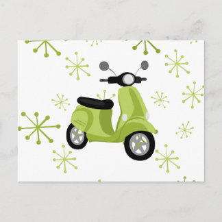 Postal Green Scooter