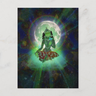 postal 'Green Tara'