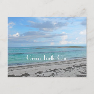 postal "GREEN TURTLE CAY / BAHAMAS/MAR,SKY&SAND"