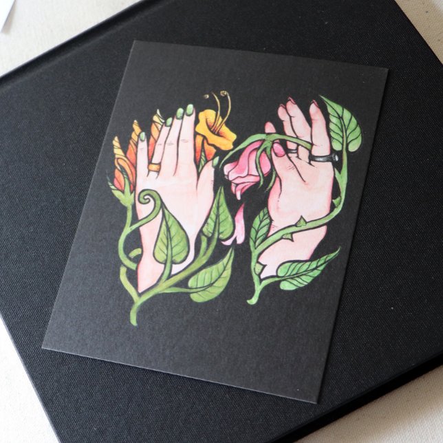 Postal Green Witch Magick (Subido por el creador)