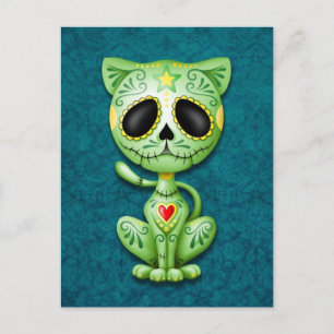 Postal Green Zombie Sugar Kitten