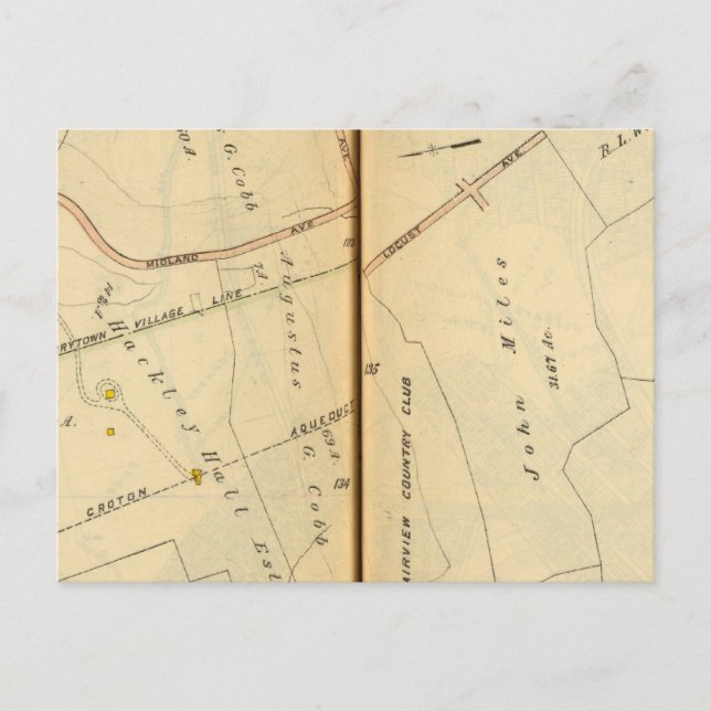 Postal Greenburg, Nueva York 7 (Anverso)