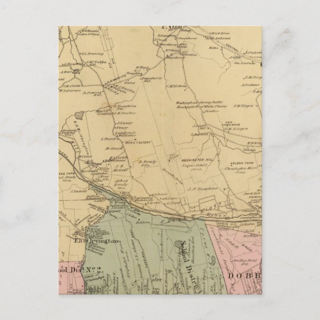 Postal Greenburgh, Nueva York (Anverso)