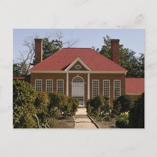 Postal Greenhouse en Mount Vernon, Virginia (Anverso)