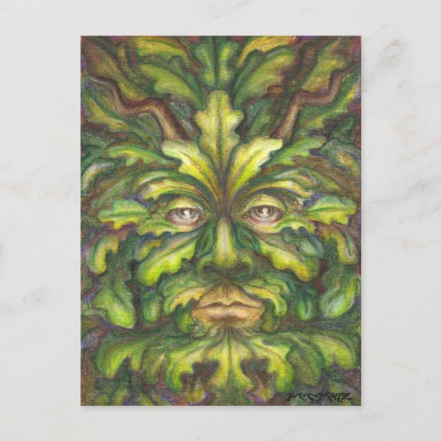 Postal Greenman (Anverso)