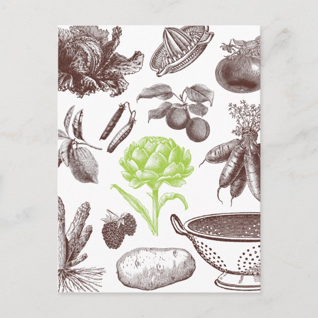 Postal Greenmarket vintage (Anverso)