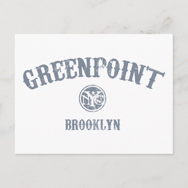 Postal Greenpoint (Anverso)