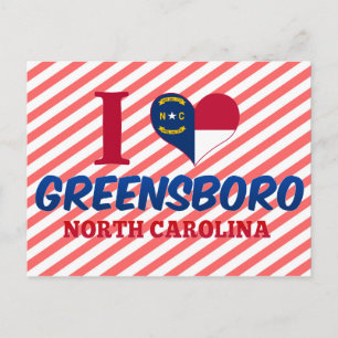 Postal Greensboro, Carolina del Norte