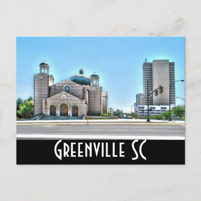 Postal greenville sc (Anverso)