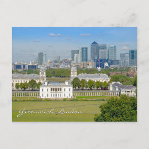 Postal Greenwich London Postcard