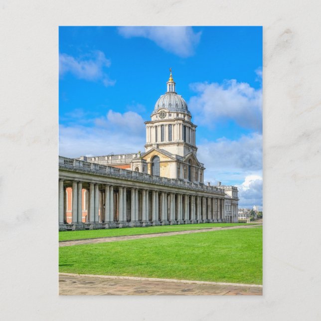 Postal Greenwich, Londres Reino Unido (Anverso)