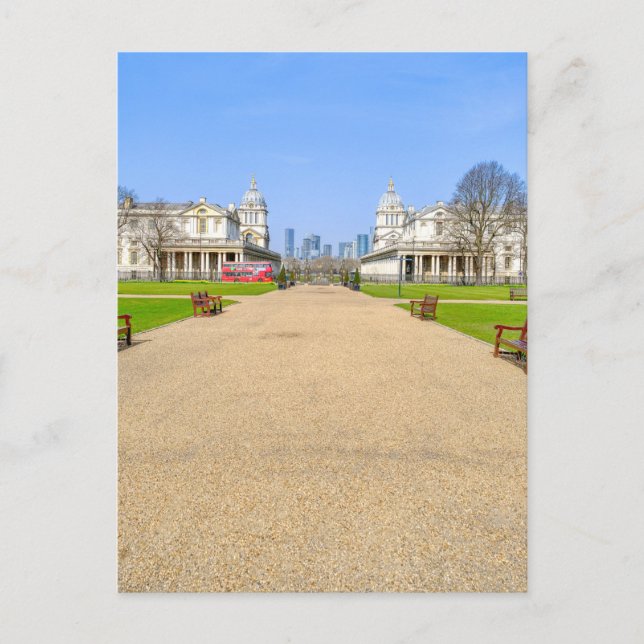 Postal Greenwich Park, London UK Postcard (Anverso)