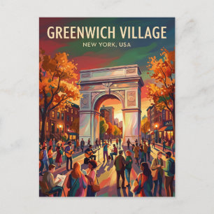 Postal Greenwich Village EE. UU.