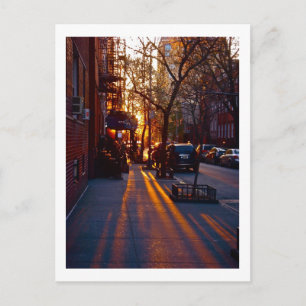 Postal GREENWICH VILLAGE SUNSET (c) 2012 S.Tammany