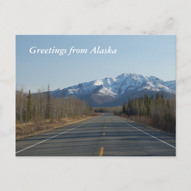 Postal Greetings from Alaska (Anverso)