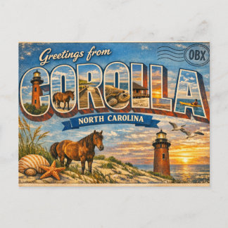 Postal Greetings from Corolla