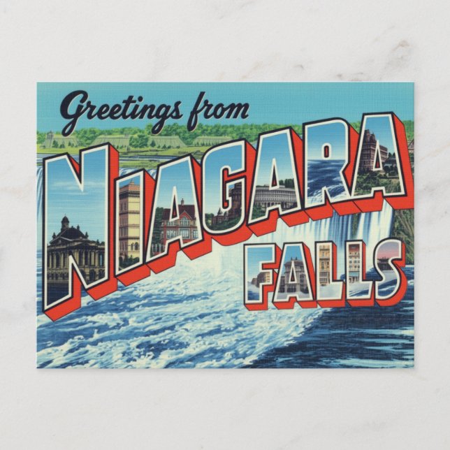 Postal Greetings from Niagara Falls (Anverso)