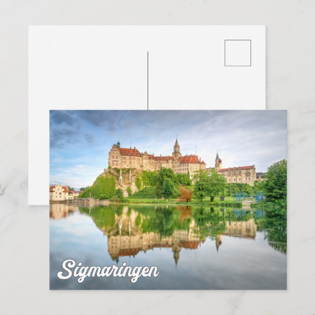Postal Greetings From Sigmaringen Castle, Germany (Anverso / Reverso)
