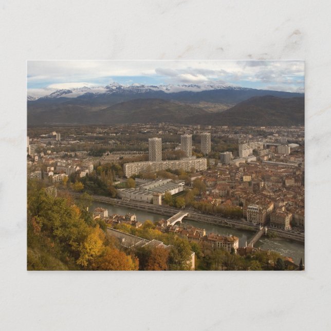 Postal Grenoble (Anverso)