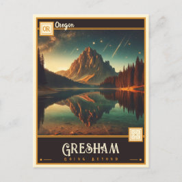 Postal Gresham, Oregón | Vintage