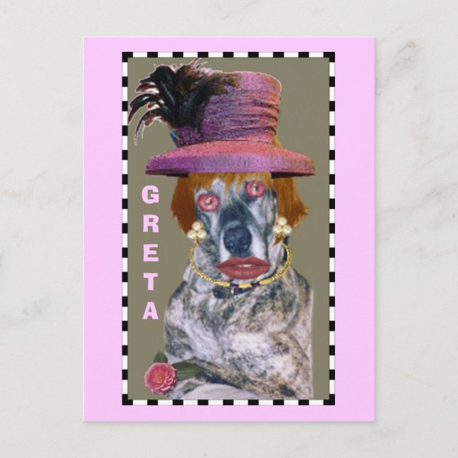 POSTAL GRETA (Anverso)