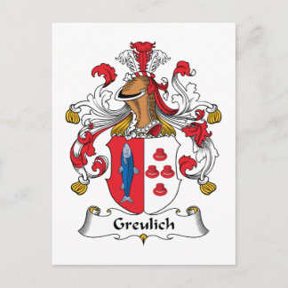 Postal Greulich Family Crest