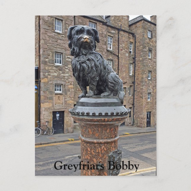 Postal Greyfriars Bobby (Anverso)