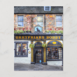 Postal Greyfriars Bobby Pub Edinburgh