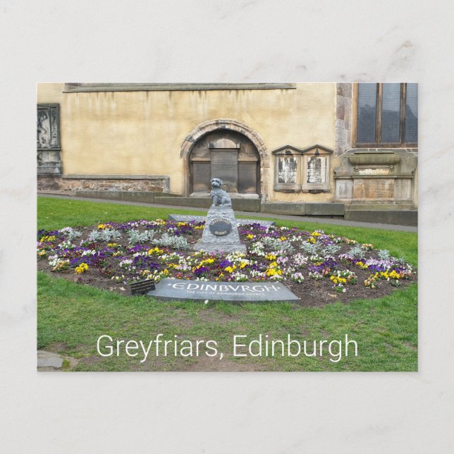 Postal Greyfriars Kirkyard, Edimburgo (Anverso)