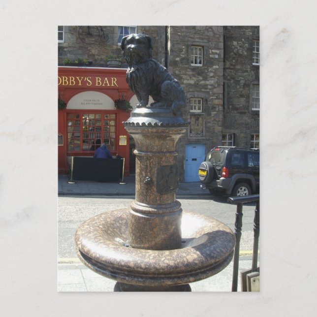 POSTAL GREYFRIERS BOBBY EDINBURGH (Anverso)