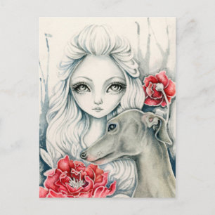 Postal Greyhound-Postcard
