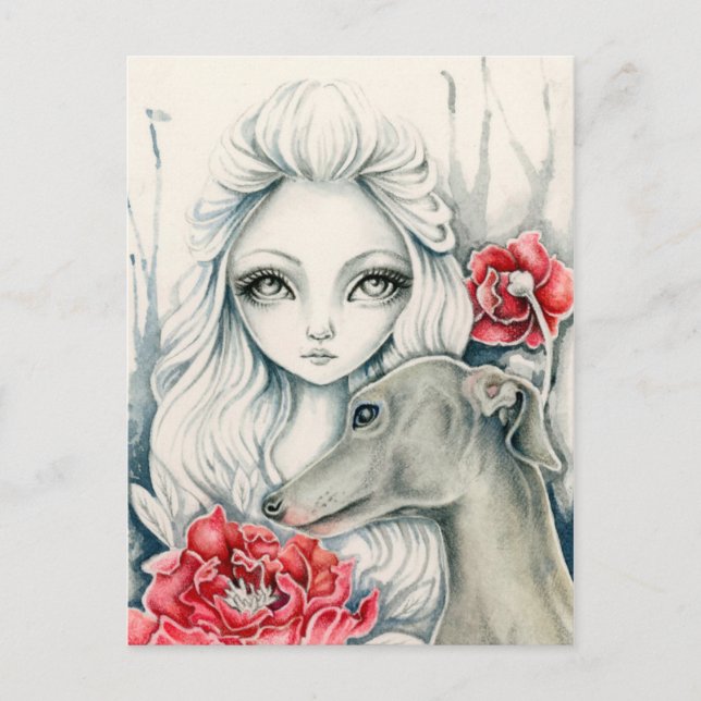 Postal Greyhound-Postcard (Anverso)