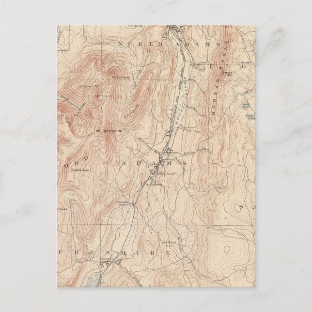 Postal Greylock, Massachusetts (Anverso)