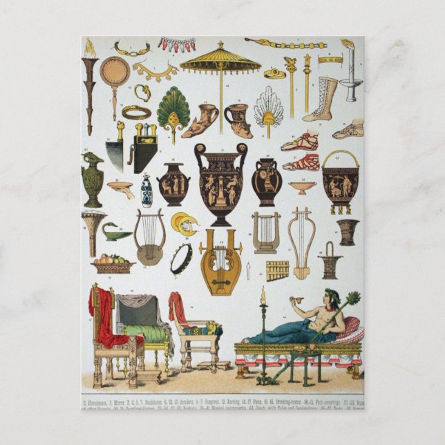 Postal Griego antiguo (Anverso)