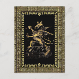 Postal Griffin Postcard